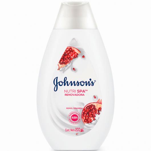 Loção Hidratante Nutri Spa Renovadora Johnson's 200ml - Imagem em destaque