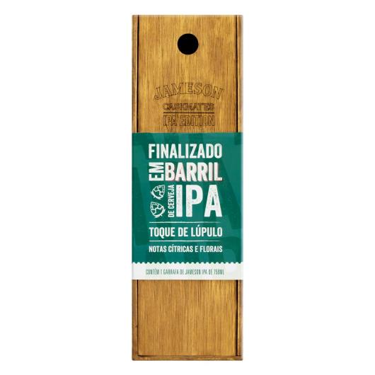 Whisky Irlandês Tridestilado Jameson Caskmates Garrafa 750ml IPA Edition - Imagem em destaque