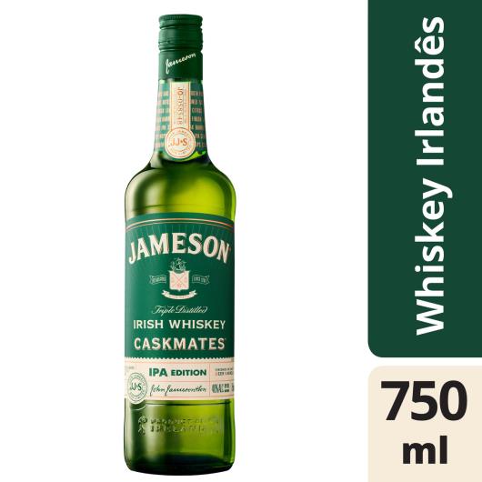 Whisky Irlandês Tridestilado Jameson Caskmates Garrafa 750ml IPA Edition - Imagem em destaque