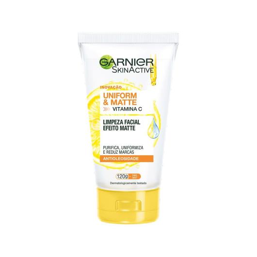Sabonete Líquido Garnier limpeza facial efeito matte 120g - Imagem em destaque