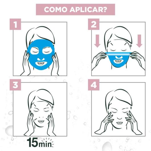 Máscara Facial Garnier hidra bomb pele seca unidade - Imagem em destaque