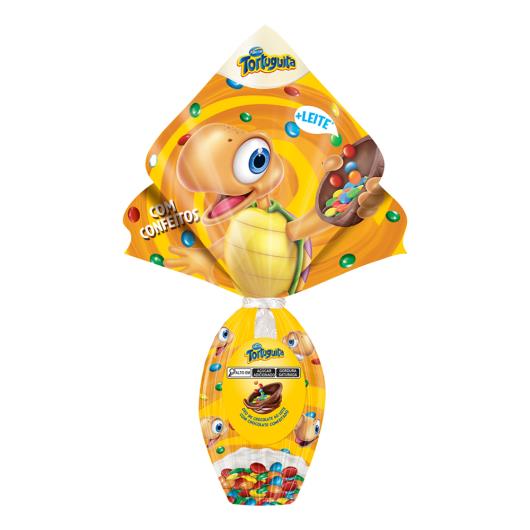 Ovo de Páscoa ao Leite com Confeitos Arcor Tortuguita 120g - Imagem em destaque