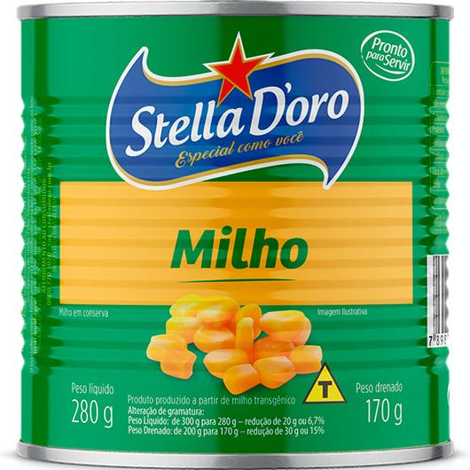 Milho em conserva Stella D'oro lata 170g - Imagem em destaque