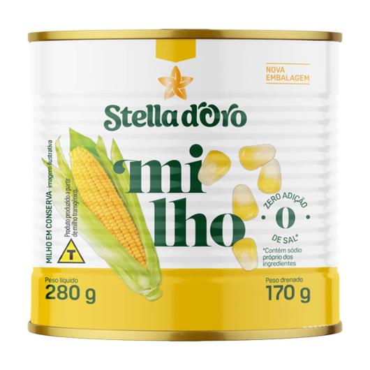 Milho verde conserva Stella D'oro lata 170g - Imagem em destaque