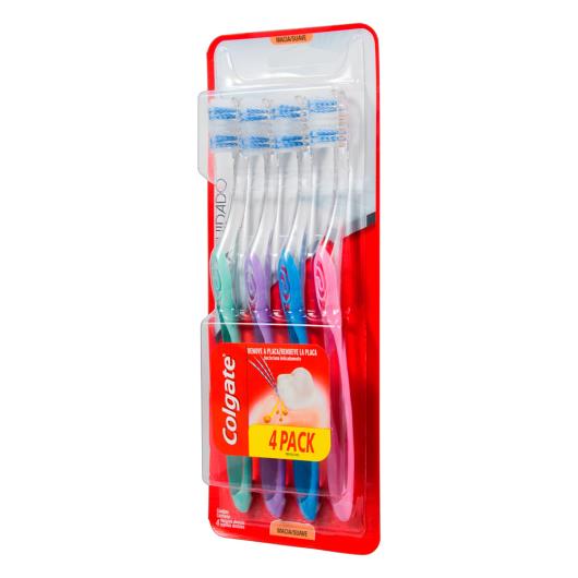 Escova Dental Macia Colgate Pro Cuidado 4 Unidades - Imagem em destaque