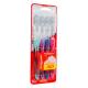 Escova Dental Macia Colgate Pro Cuidado 4 Unidades - Imagem 7891024035825-02.png em miniatúra