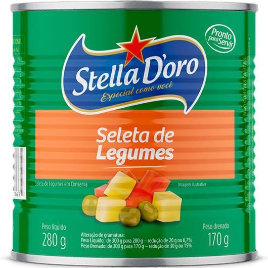 Seleta de Legumes em conserva Stella D'oro lata 170g - Imagem em destaque