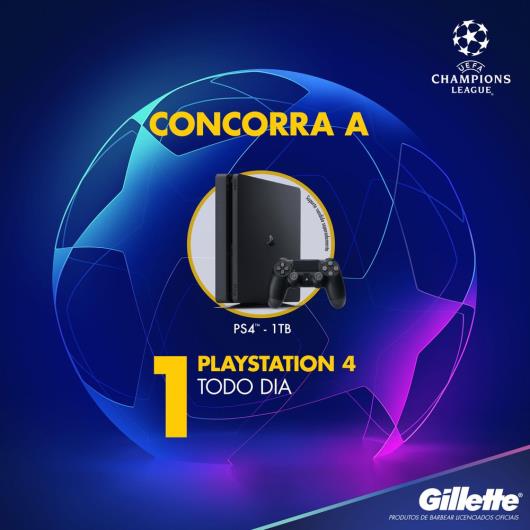 Aparelho de Barbear Gillette Mach3 Edição UEFA Champions League - Imagem em destaque