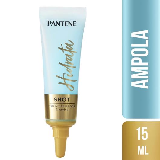 Ampola Pantene Hidratação Shot Potencializador 15ml - Imagem em destaque