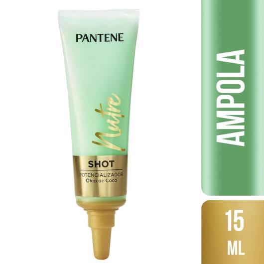 Ampola Pantene Nutrição Shot Potencializador 15ml - Imagem em destaque