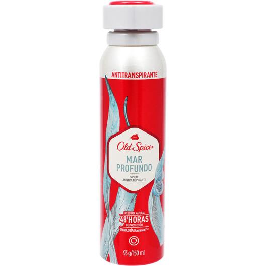 Desodorante aerosol Old Spice mar profundo 93g - Imagem em destaque