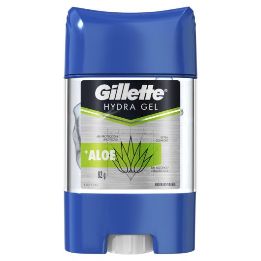 Desodorante Gel Antitranspirante Gillette Hydra Gel Aloe 82g - Imagem em destaque