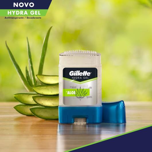 Desodorante Gel Antitranspirante Gillette Hydra Gel Aloe 82g - Imagem em destaque