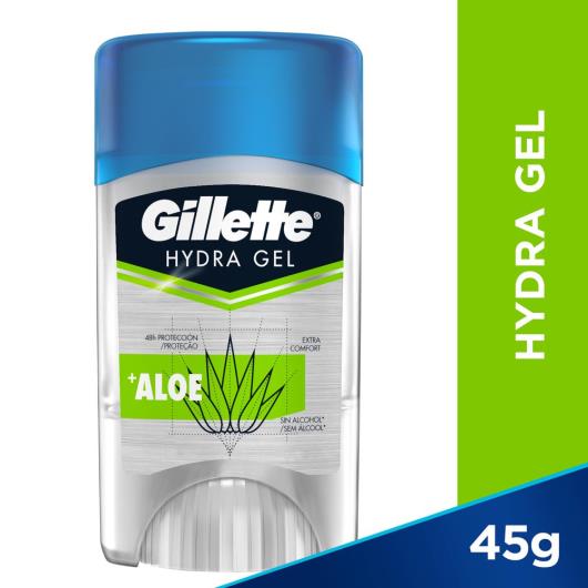 Desodorante Gel Antitranspirante Gillette Hydra Gel Aloe 45g - Imagem em destaque