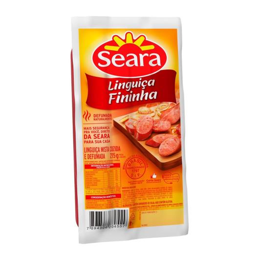 Linguiça fininha defumada Seara 215g - Imagem em destaque