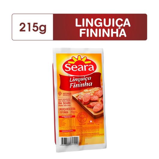 Linguiça fininha defumada Seara 215g - Imagem em destaque