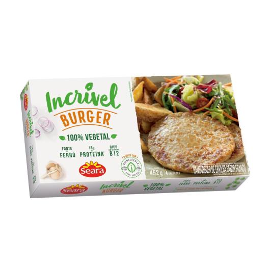 Hambúrguer vegetal Incrível sabor frango Seara 452g - Imagem em destaque