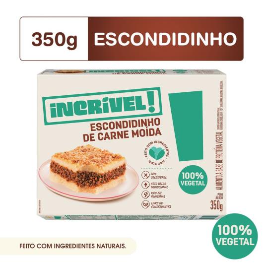 Escondidinho Incrível! 100% Vegetal 350g - Imagem em destaque