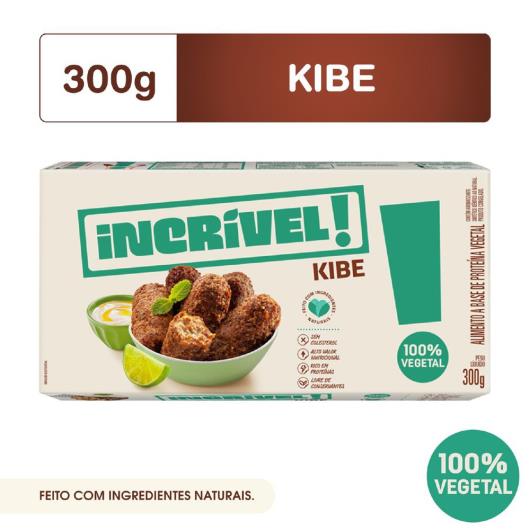 Kibe Incrível! 100% Vegetal 300g - Imagem em destaque