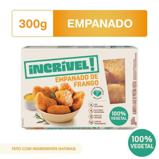 Empanado de Frango Incrível! 100% Vegetal 300g - Imagem em destaque