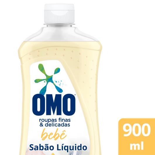 Sabão Líquido Omo Roupas Finas e Delicadas Bebê 900ml - Imagem em destaque