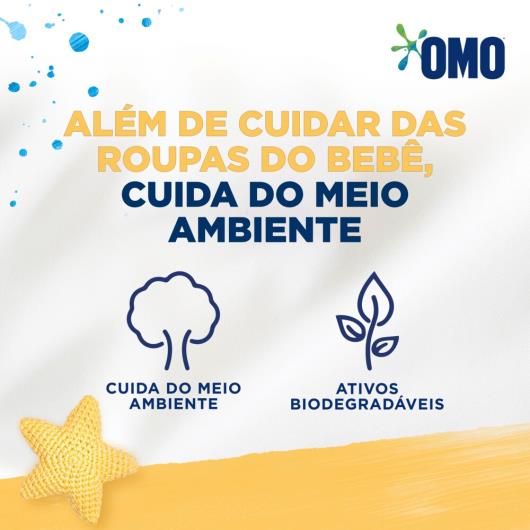 Sabão Líquido Omo Roupas Finas e Delicadas Bebê 900ml - Imagem em destaque