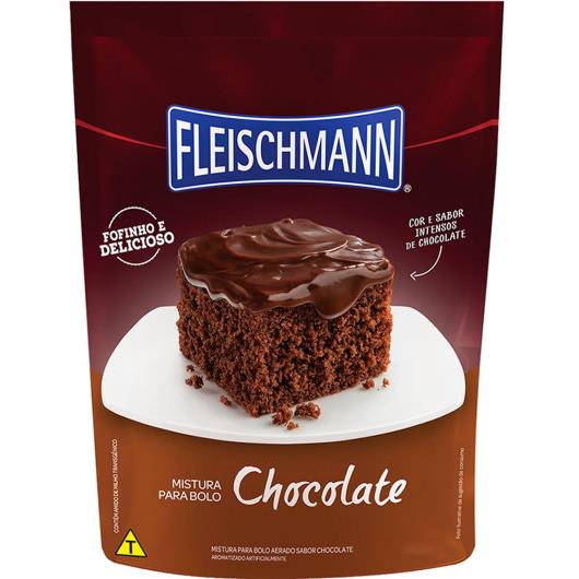 Mistura para bolo Fleischmann chocolate 390g - Imagem em destaque