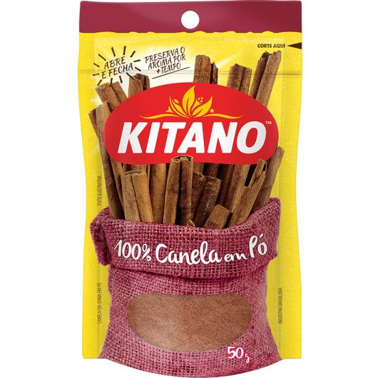 Canela em pó da china Kitano 50g - Imagem em destaque