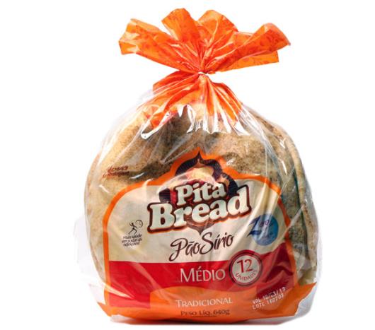 Pão sírio Pita Bread médio 640g - Imagem em destaque
