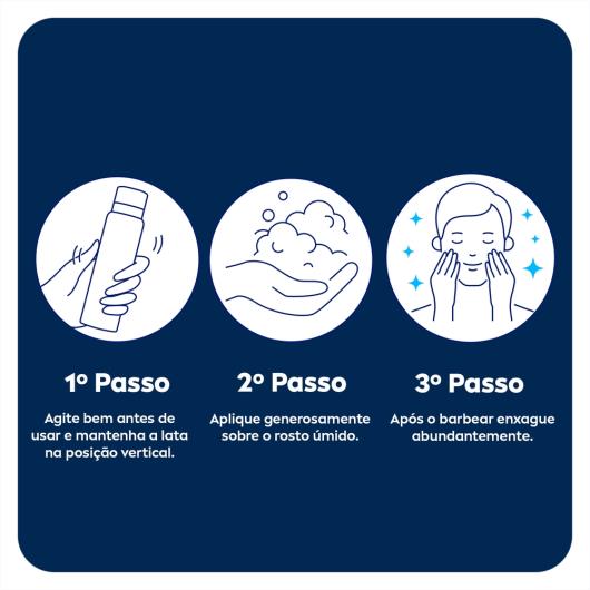 NIVEA MEN Espuma de barbear Sensitive 200ml - Imagem em destaque