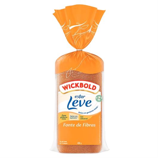 Pão Estar Leve Fonte de Fibras Wickbold 430g - Imagem em destaque