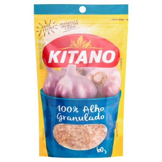 Alho Granulado Kitano Pacote 60g - Imagem em destaque