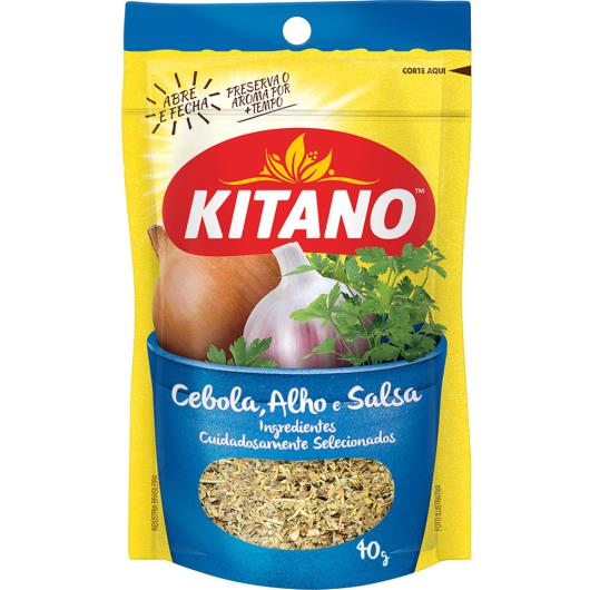 Tempero Kitano cebola, alho e salsa 40g - Imagem em destaque