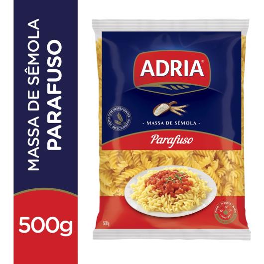 Macarrão Adria Parafuso Com Sêmola 500g - Imagem em destaque