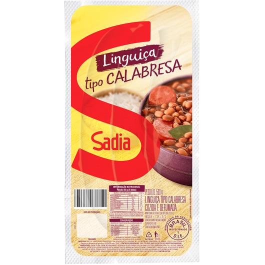 Linguiça Tipo Calabresa Defumada Sadia 500g - Imagem em destaque