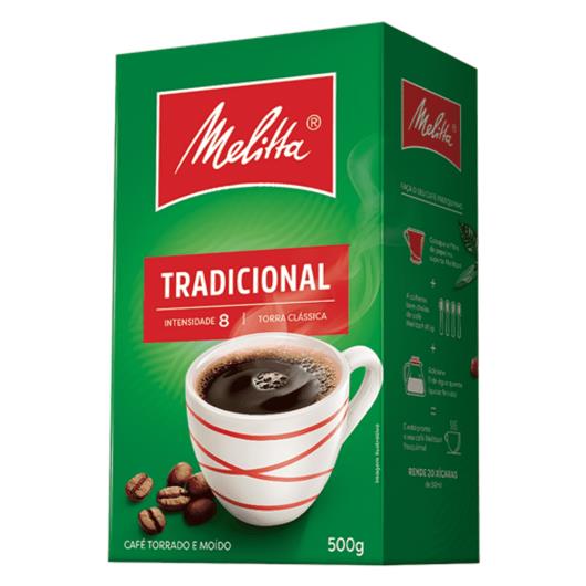 Café Melitta Tradicional à Vácuo 500g - Imagem em destaque