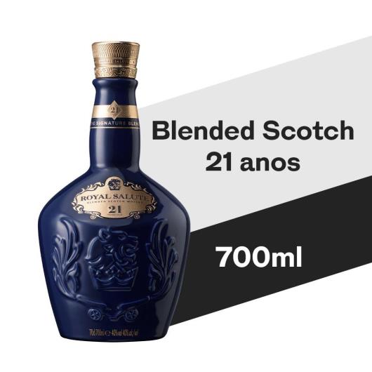 Whisky Royal Salute 21 anos The Signature Blend Escocês 700 ml - Imagem em destaque