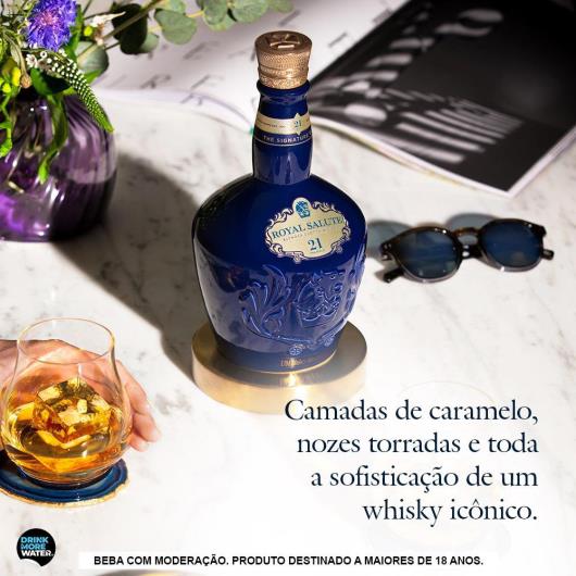 Whisky Royal Salute 21 anos The Signature Blend Escocês 700 ml - Imagem em destaque