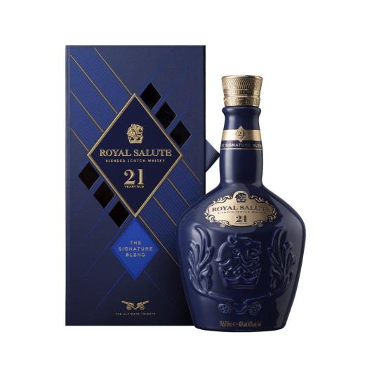 Whisky Royal Salute 21 anos The Signature Blend Escocês 700 ml - Imagem em destaque