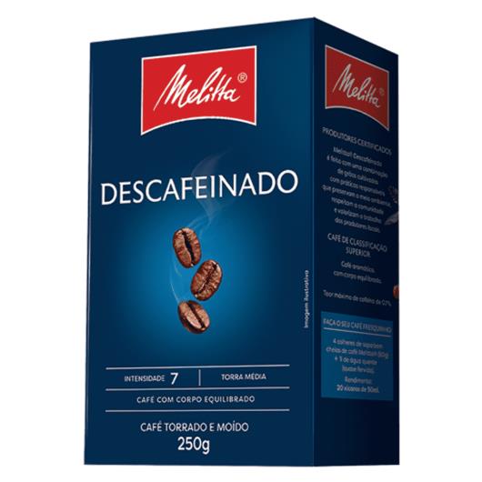 Café Melitta descafeinado a vácuo 250g - Imagem em destaque