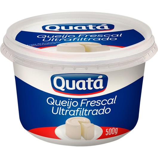 Queijo Quatá minas frescal ultrafiltrado  pote 500g - Imagem em destaque