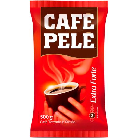 Café Pelé Extraforte almofada 500g - Imagem em destaque