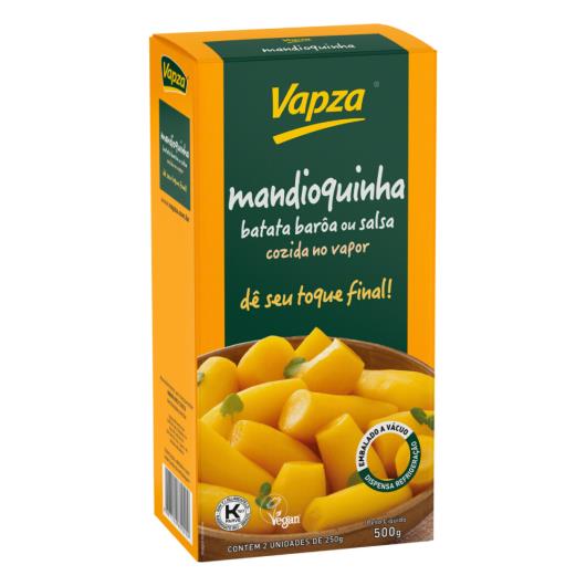 Mandioquinha Cozida no Vapor Vapza 500g - Imagem em destaque