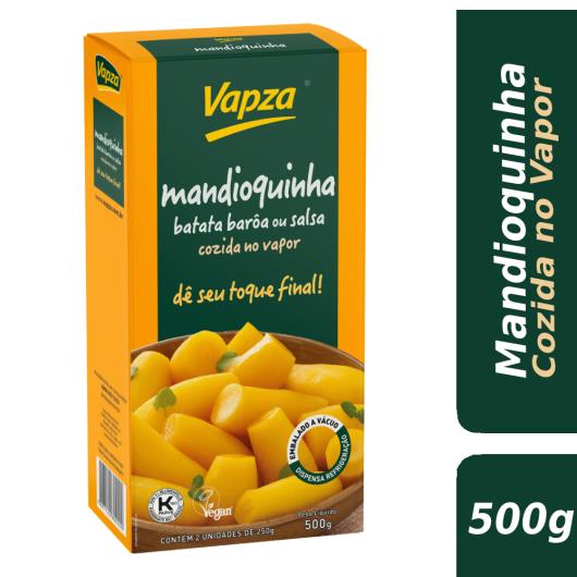 Mandioquinha Cozida no Vapor Vapza 500g - Imagem em destaque