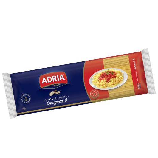 Macarrão Adria com sêmola espaguete nº 8 500g - Imagem em destaque