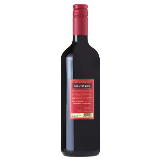 Vinho Nacional Tinto Suave Country Wine 750ml - Imagem em destaque
