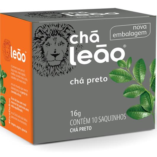 Chá Preto Natural Leão 16g - Imagem em destaque