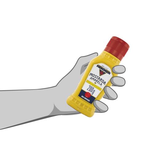 Mostarda amarela Hemmer 200g - Imagem em destaque