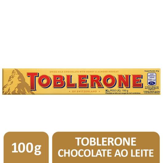 Chocolate ao leite Toblerone 100g - Imagem em destaque