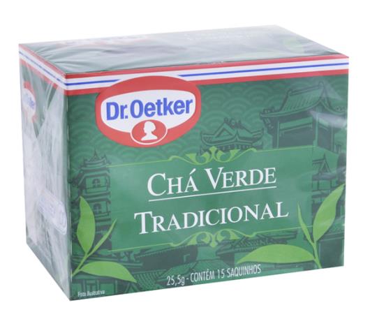 Chá verde básico Oetker 25,5g - Imagem em destaque